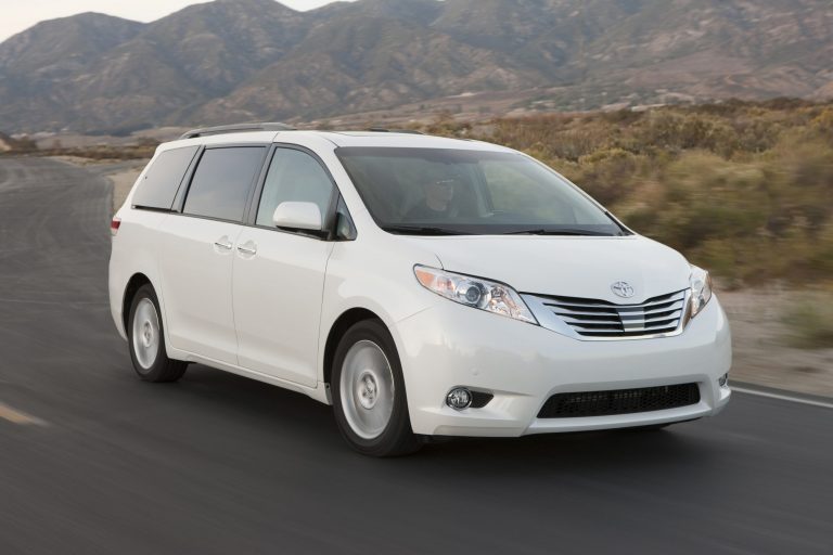 This undated image made available by Toyota shows the 2011-2014 Toyota Sienna Limited. (AP Photo/Toyota, David Dewhurst)