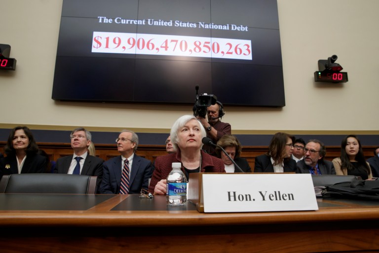 Move a sign that the Fed thinks the economy is strong enough to speed up tightening of monetary policy. (AP Photo/J. Scott Applewhite)