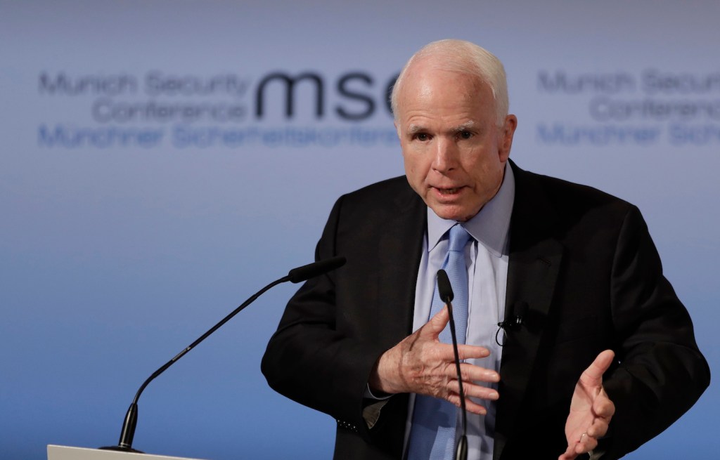 McCain jokes: Loves when the leaks are ‘about someone else’