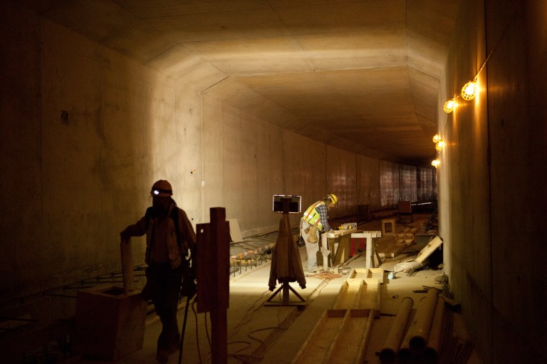Construction is underway to extend Metro through northern Virginia, but Fairfax County is seeking state funds to help pay for its share of Silver Line costs. (Photo: Graeme Jennings/Examiner)