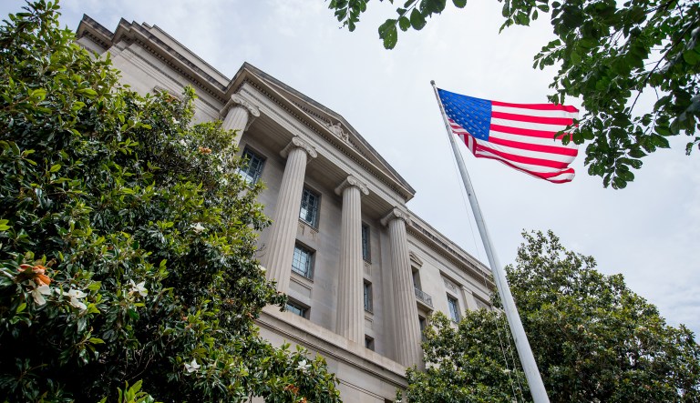 The Justice Department showed the text to reporters Tuesday night, prior to deputy attorney general Rod Rosenstein's appearance before the House Judiciary Committee. Officials say there are about 10,000 Strzok-Page texts in all, but reporters were shown only about 375 of them. (AP Photo/Andrew Harnik)
