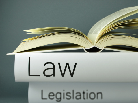 Law books