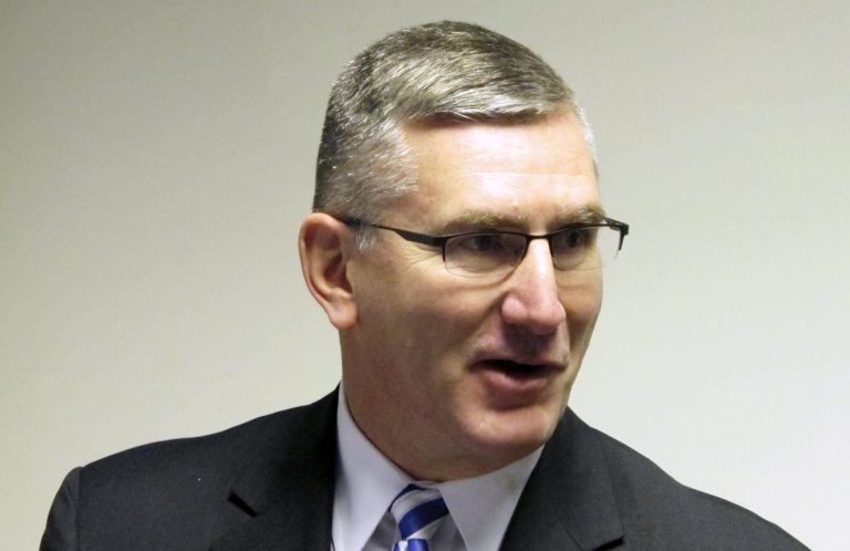 Montana Lt. Gov. John Walsh, shown here Jan. 26 in Helena, Mont., has been appointed to the U.S. Senate. (AP Photo/Matt Volz)