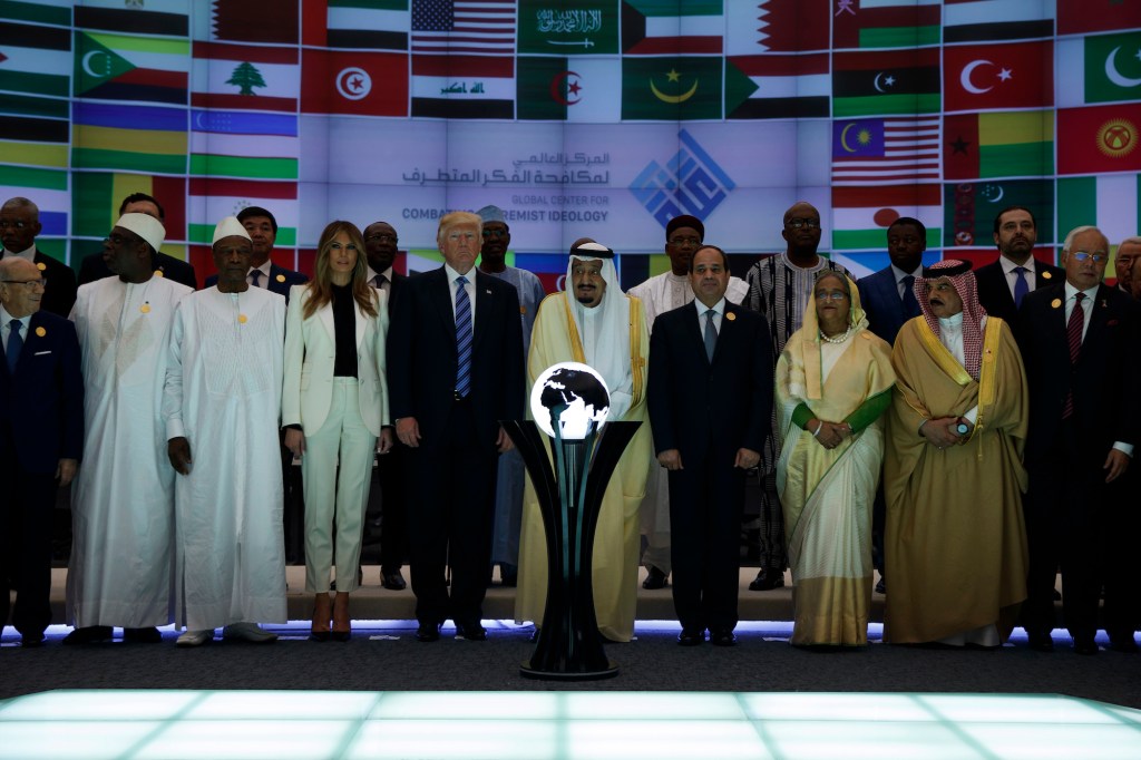 Trump amid the shifting sands