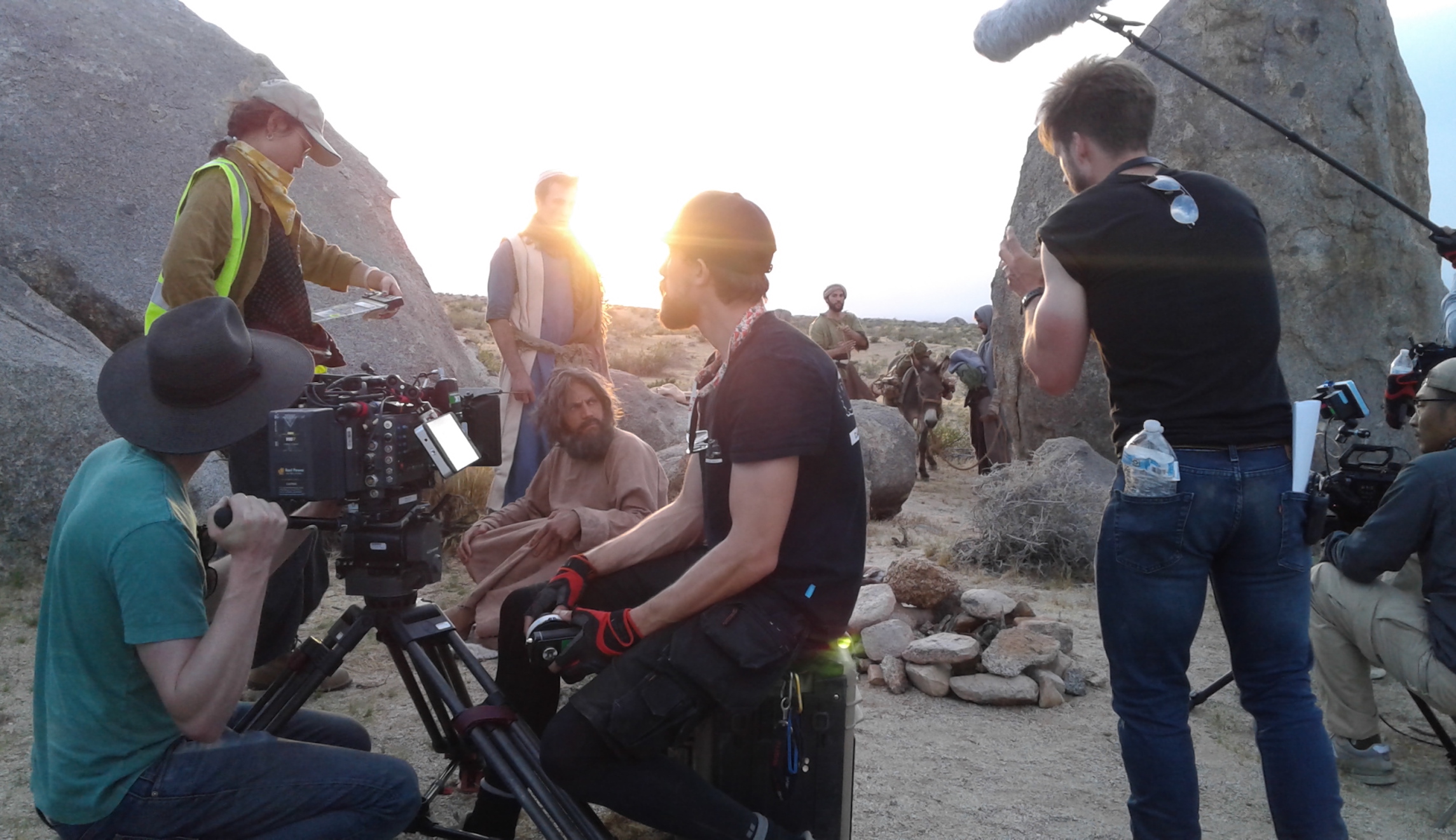 Camera crew filming of His Only Son.jpg