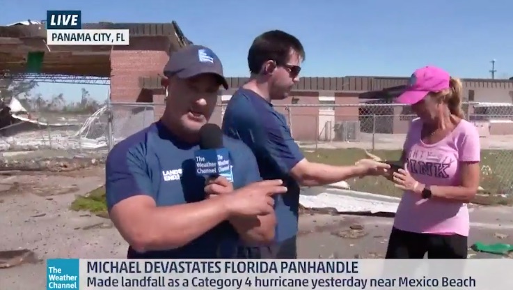 Weather Channel helps mother reconnect with son after Hurricane Michael: ‘I just need you to be here — and a chainsaw’