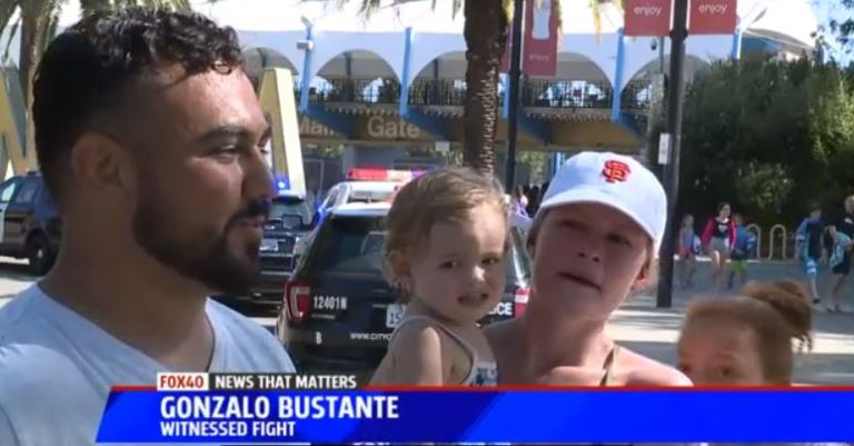 Argument over beach towel leads to 40-person brawl at Raging Waters park