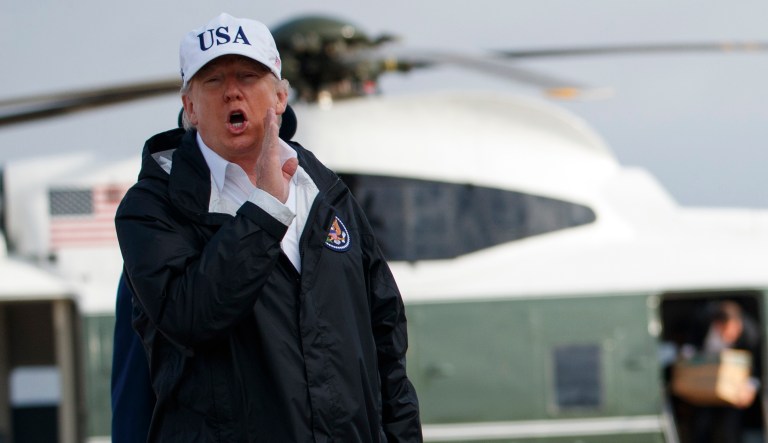 President Trump said that House Speaker Paul Ryan and Senate Majority Leader Mitch McConnell are 