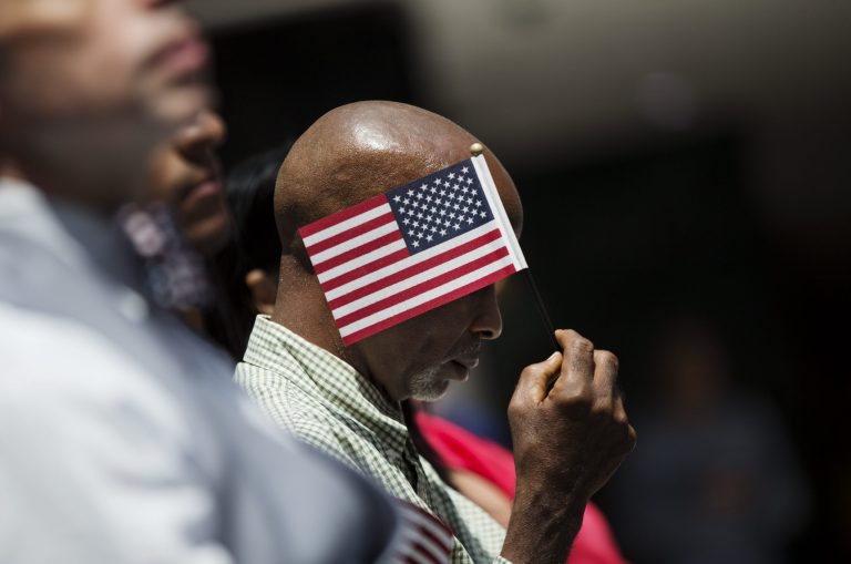 When combining military and civic engagement, Virginia takes the No. 1 spot as the most patriotic state. (AP Photo/David Goldman)