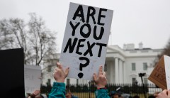Trump to meet with gun victims, backs safety measures amid pressure to act