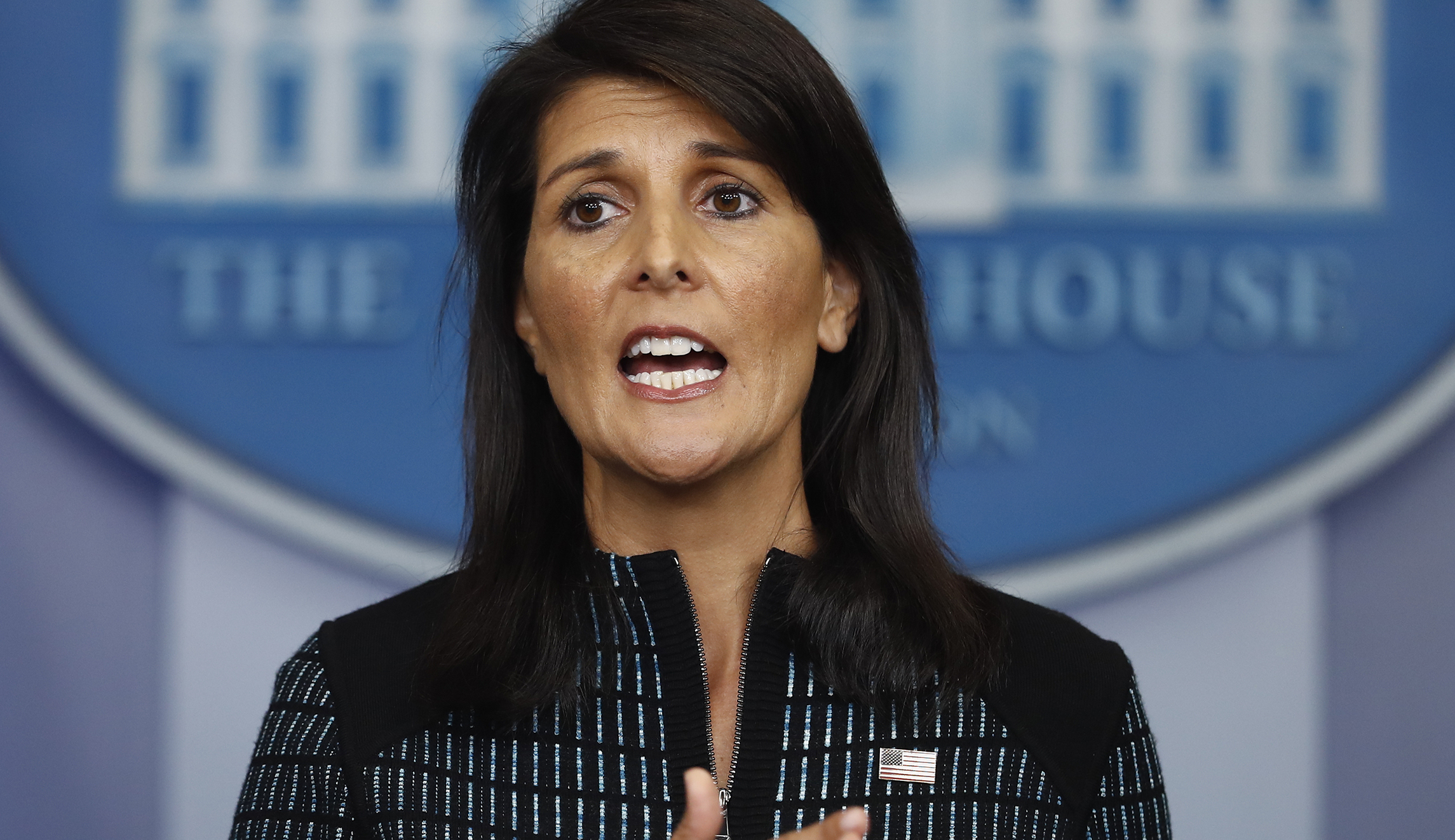 Nikki Haley: North Korea has to stop testing weapons before Trump administration will open talks