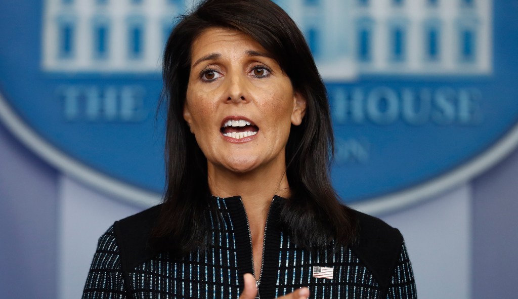 Nikki Haley: North Korea has to stop testing weapons before Trump administration will open talks