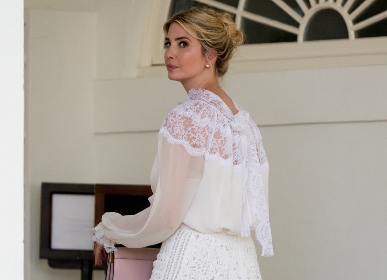 Ivanka Trump, the daughter of President Donald Trump, became an official, unpaid White House adviser last month. (AP Photo/Andrew Harnik)