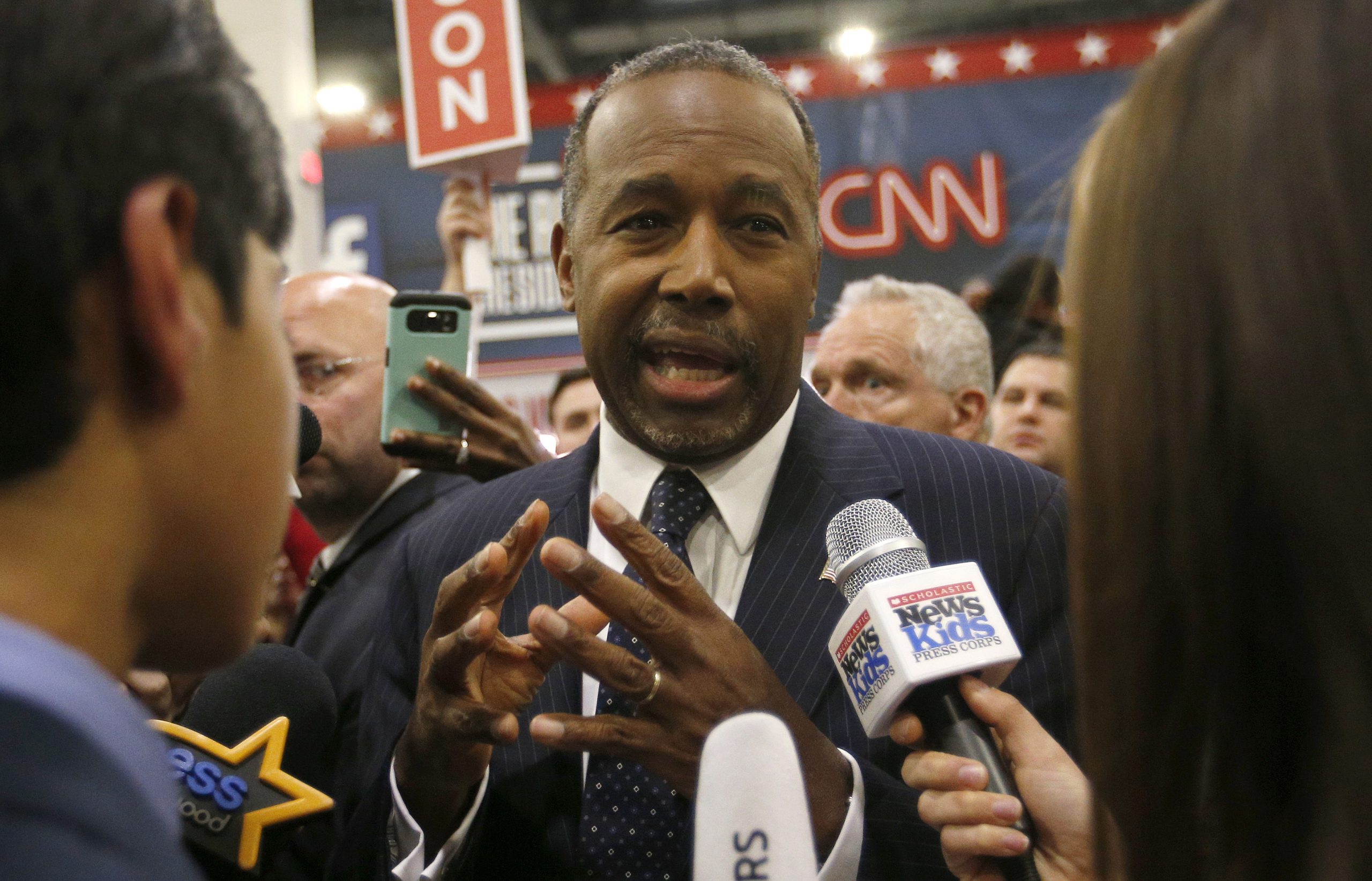 Carson won’t exit 2016 race: ‘I’m not a quitter’