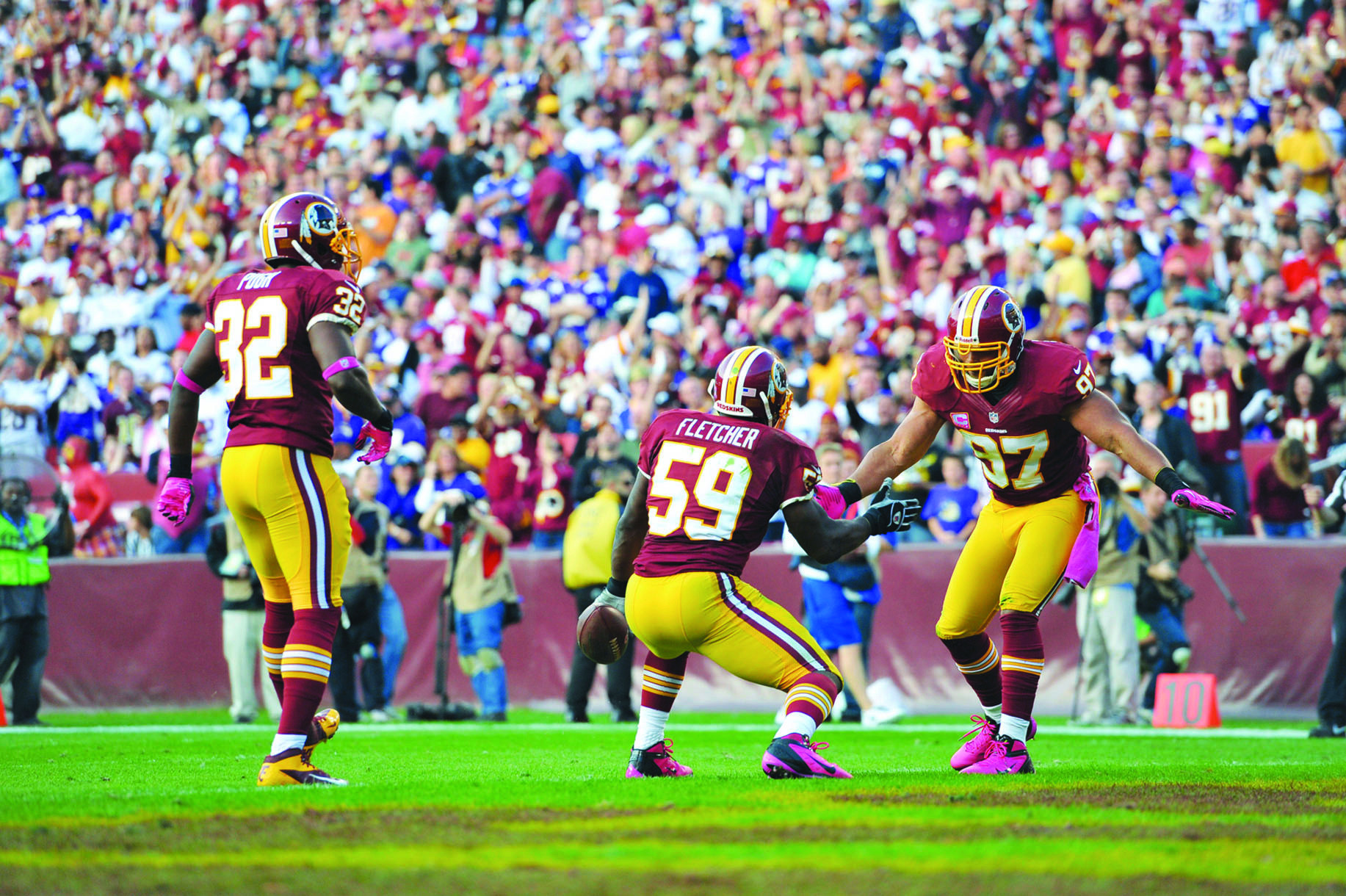 Redskins’ defensive troubles mitigated by turnovers