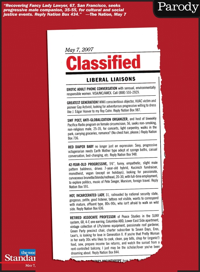 Personals in the Nation.