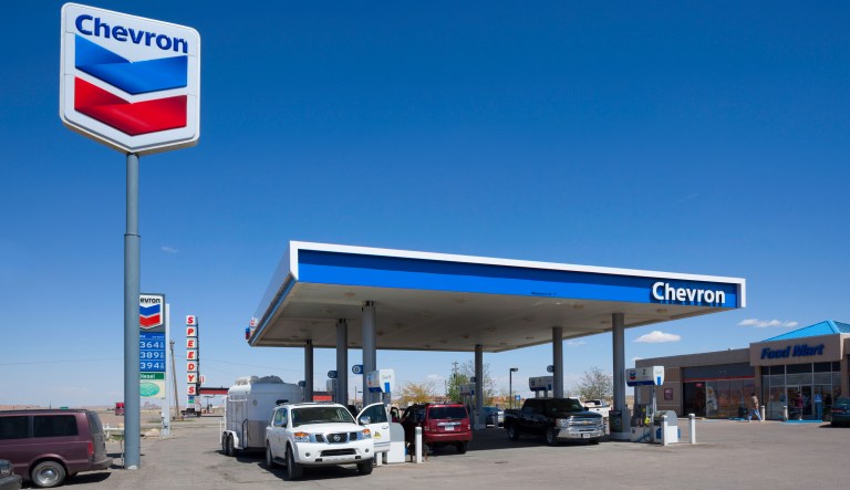 Shares in Chevron went up about 35 percent since Watson took over as CEO in January 2010.