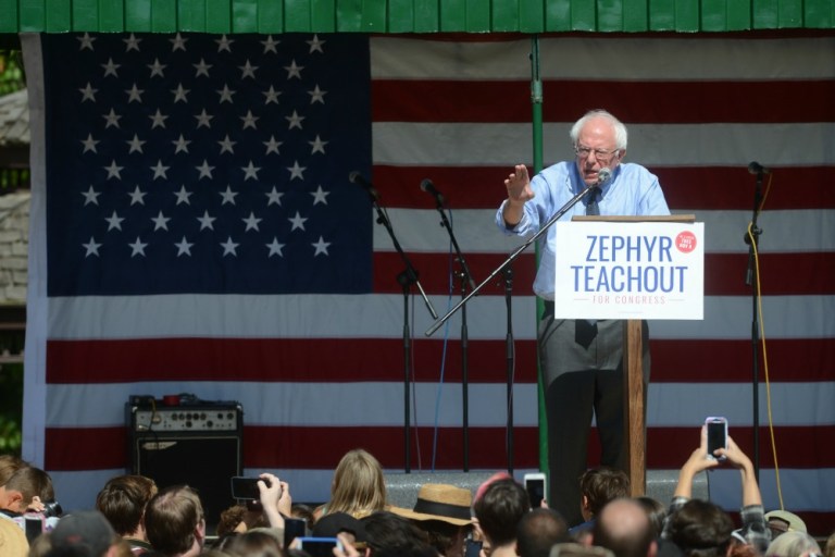 Though Bernie Sanders' underdog campaign is credited for having a huge impact on the Democrats' platform, the socialist politician maintained that the the party 