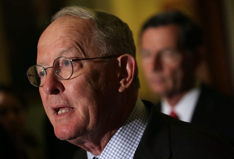 Lamar Alexander said the NLRB should have been more definitive in defining the college athletes as students, not workers. (Photo by Alex Wong/Getty Images)
