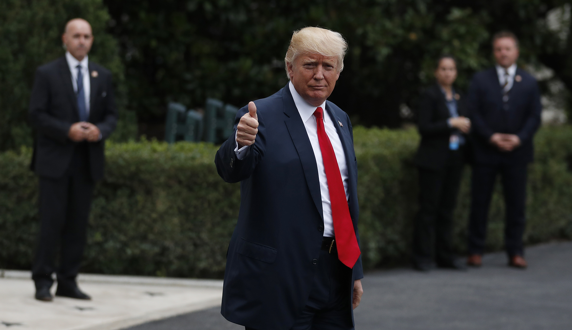Trump’s approval numbers are on the rise in new pre-Charlottesville poll
