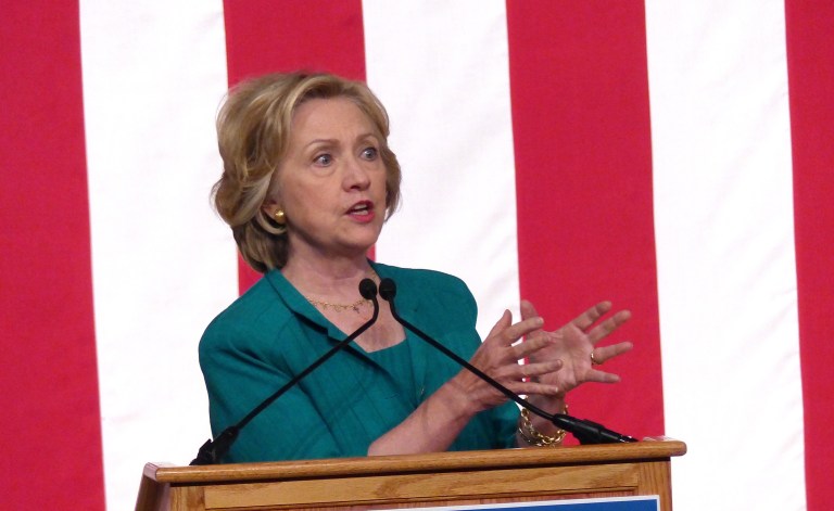 If Hillary Clinton is seen as a flip-flopper, and thus untrustworthy, on TPP, then the issue isn't going away. (AP Photo/Gaston De Cardenas)