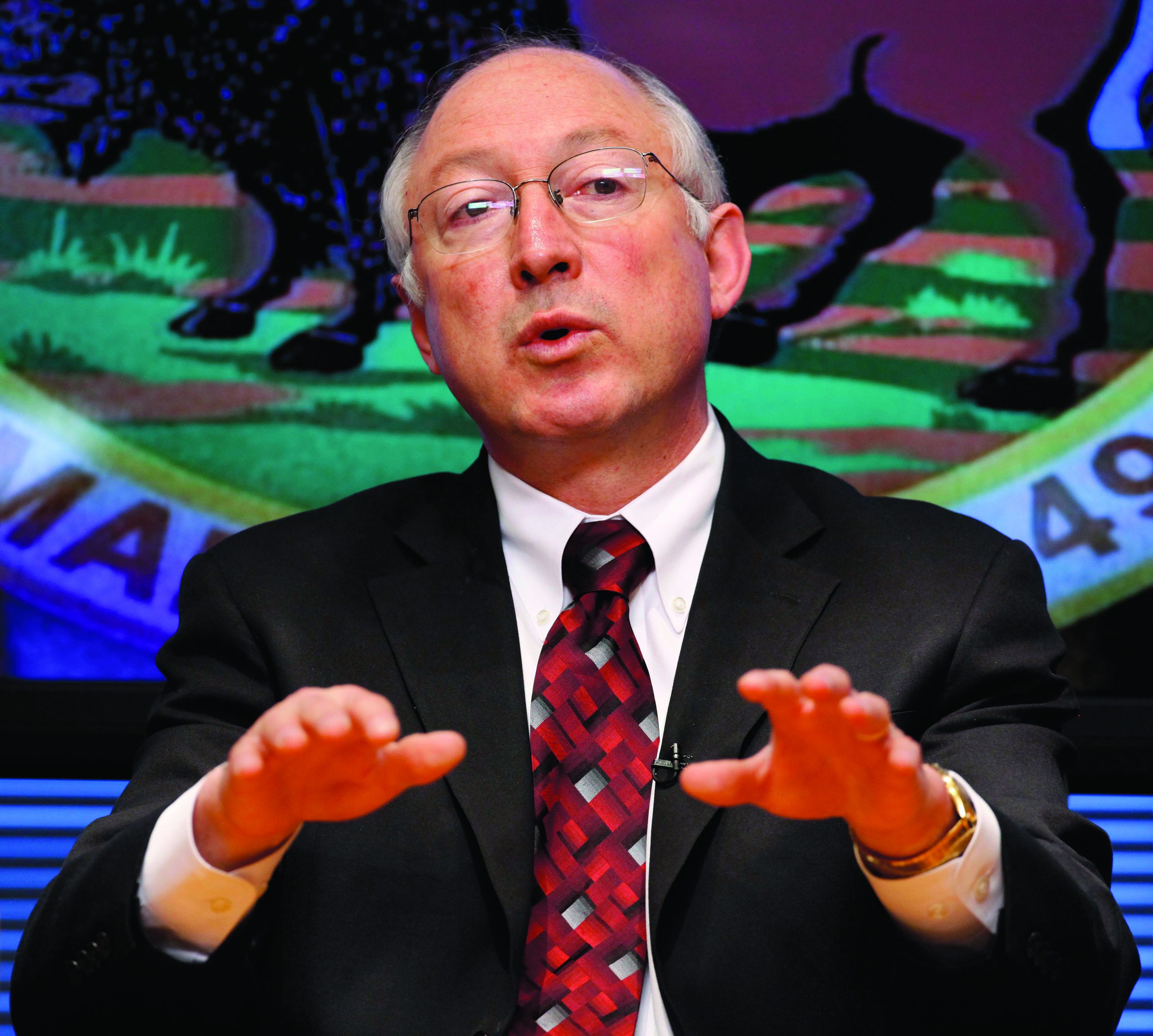 Interior chief Ken Salazar stepping down in March