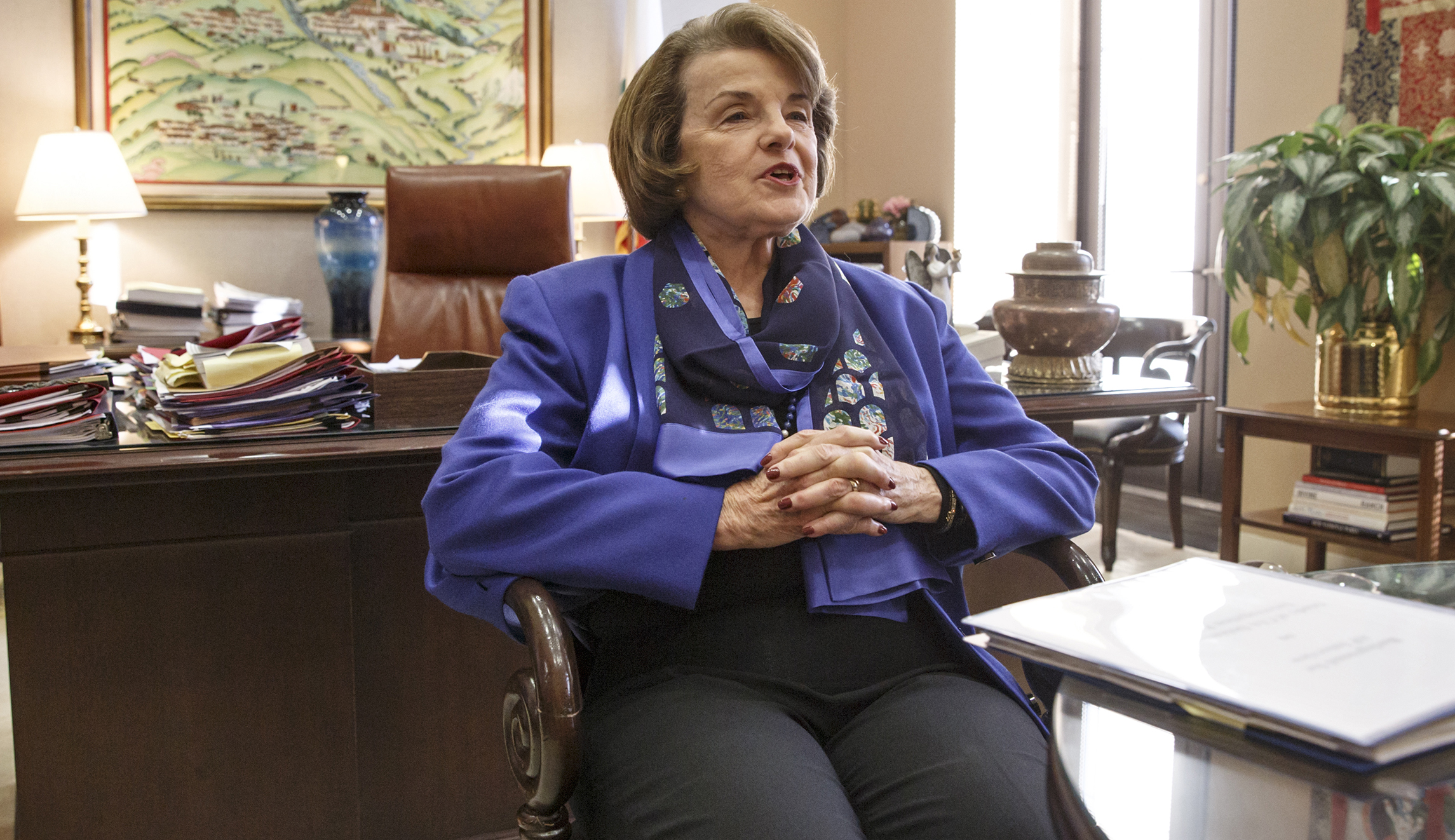 Dianne Feinstein expresses concern about Trump’s fitness for office: ‘One issue after the other’