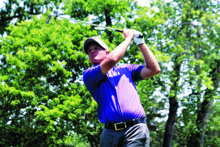 Scott Silverstein/TheWashingtonExaminer
Billy Hurley III finished the first round tied for fifth with a 2-under 69.