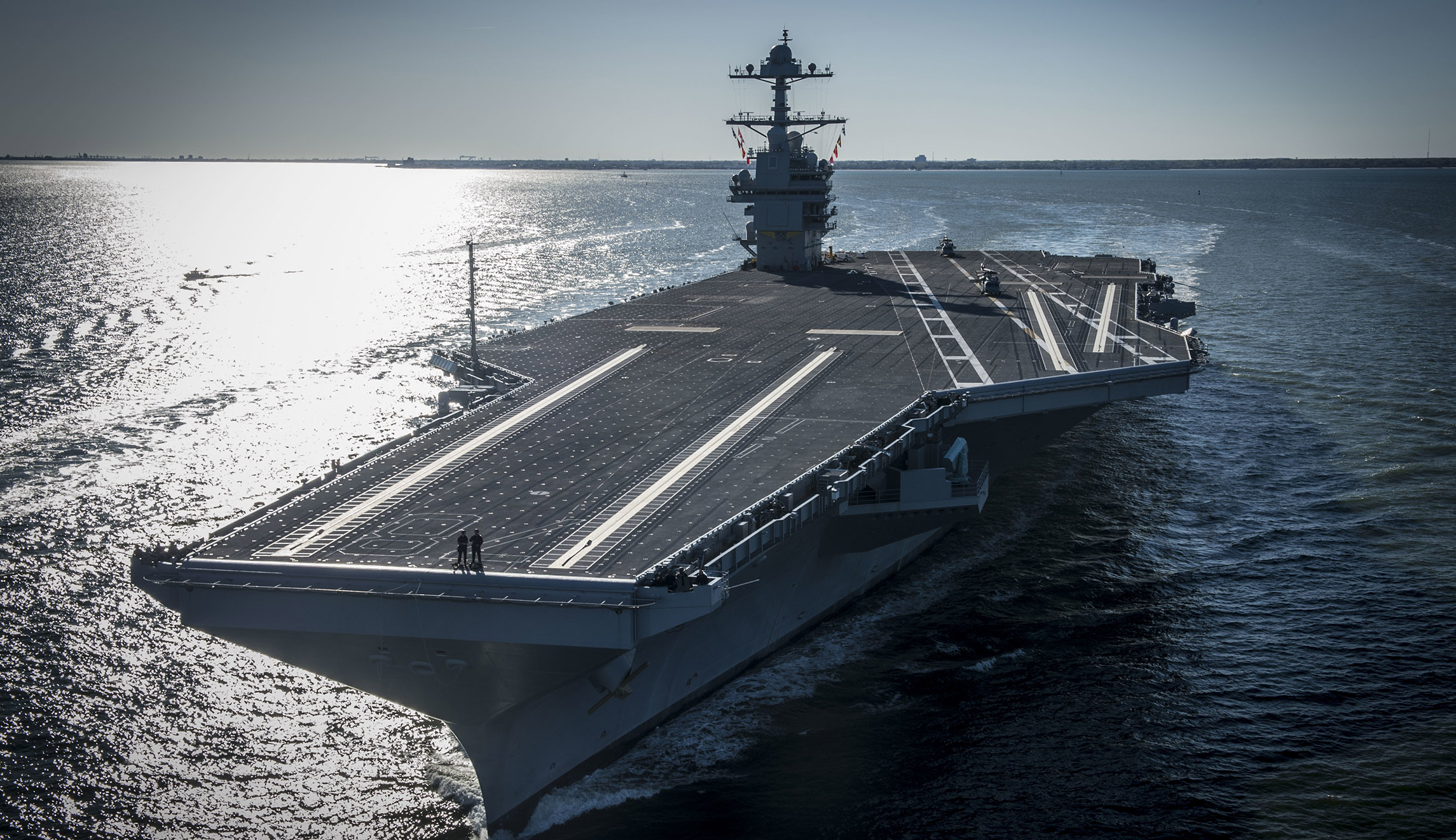 Trump to help commission Navy’s newest supercarrier