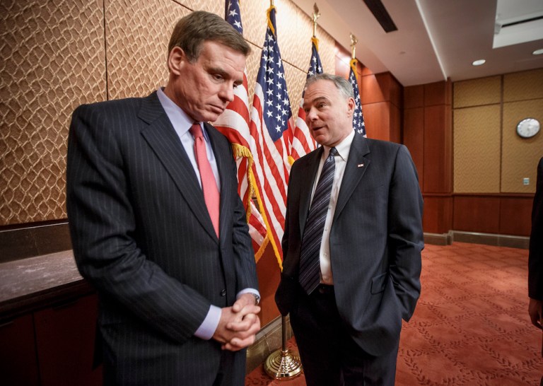 Warner and Kaine praised the 