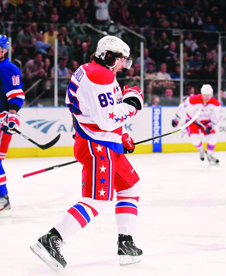 Nick Laham/Getty Images
Mathieu Perreault averaged more than 12 minutes a game last season but isn't close to that this year.