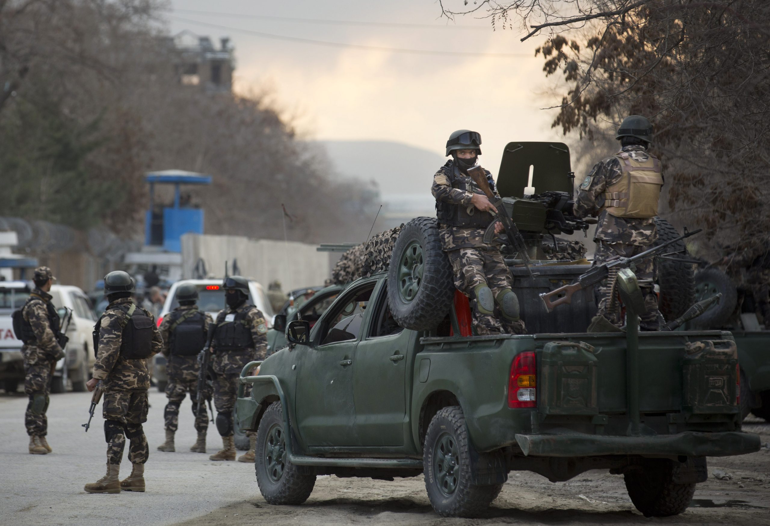 Taliban militants attack US aid group in Kabul