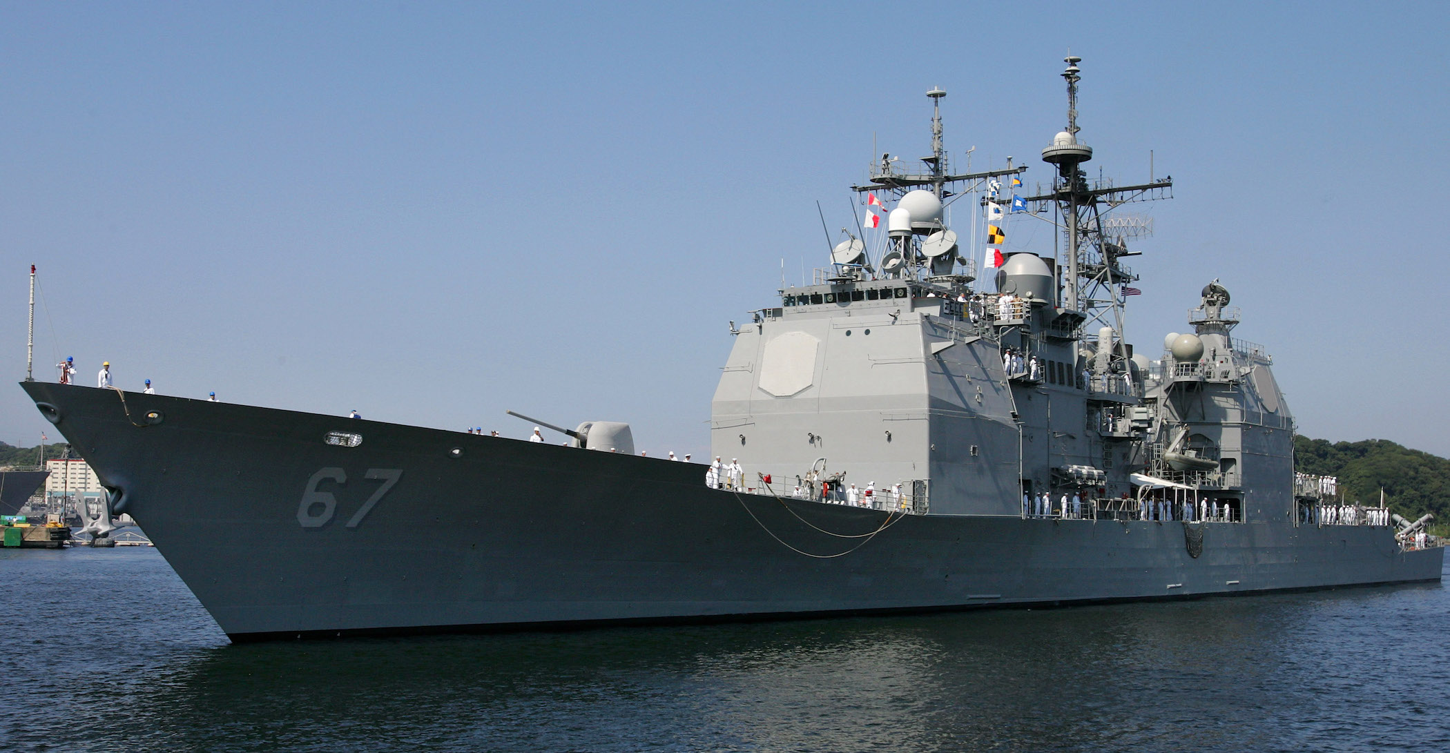 Navy sailor, believed to have fallen overboard, found hiding in engine room