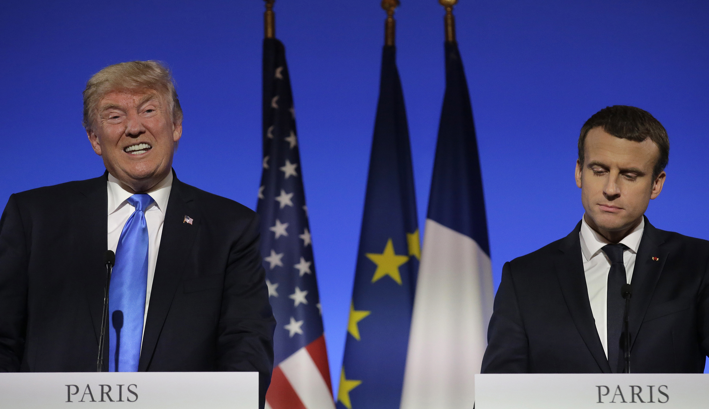 Emmanuel Macron more unpopular in France than Trump in US