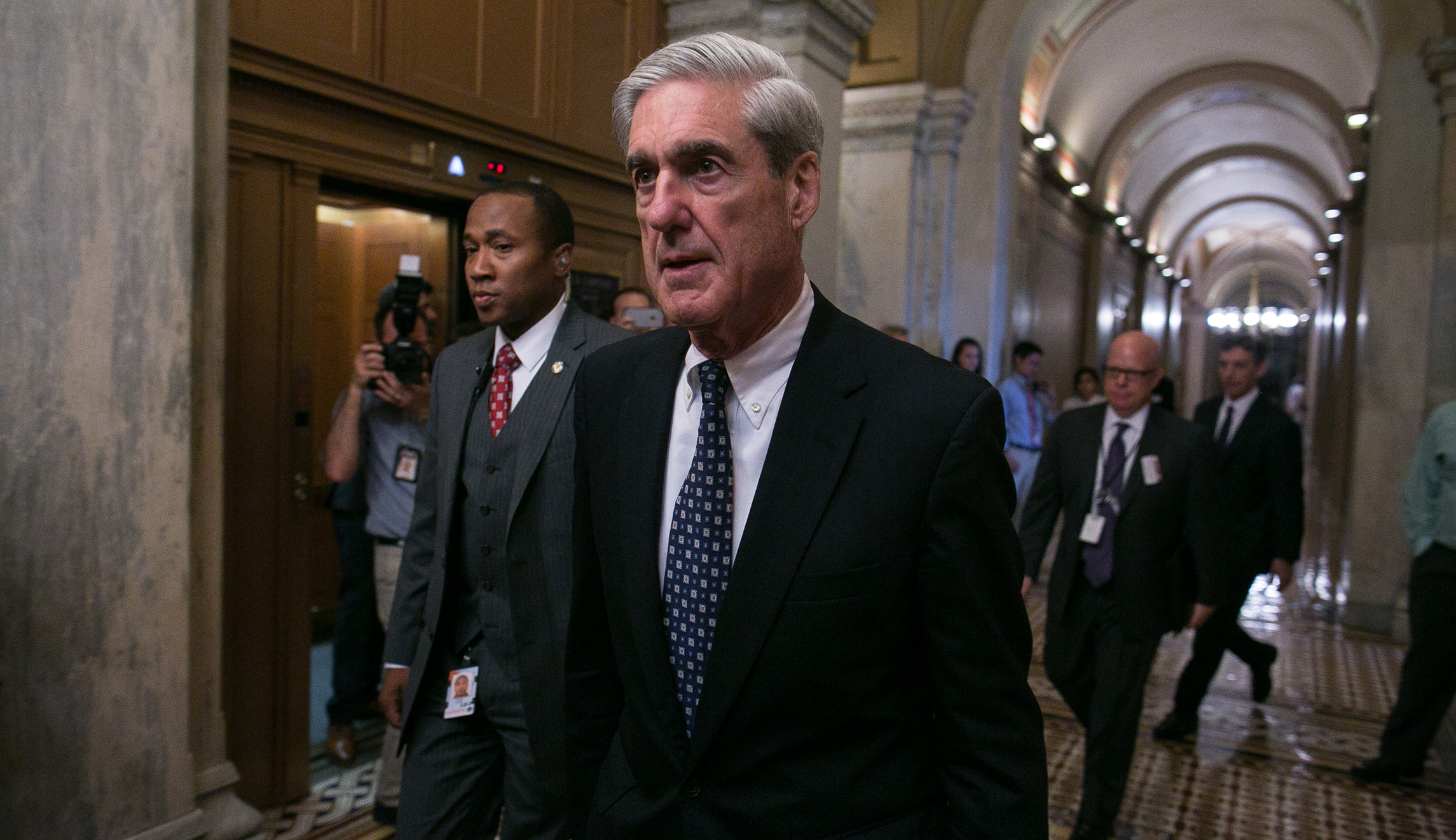 Not quite all the president’s men are cooperating with Robert Mueller