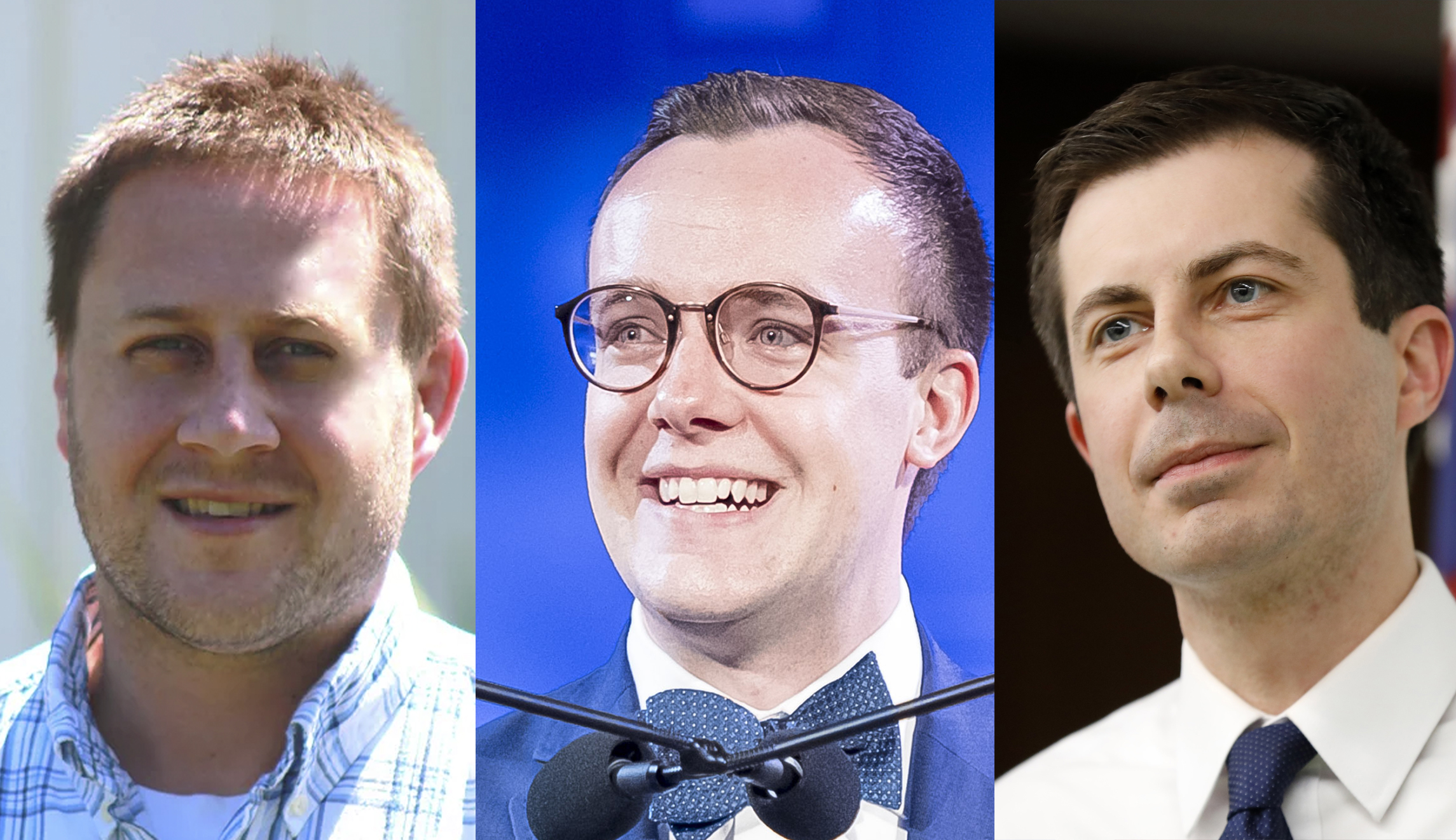 Rhyan Glezman, Chasten Buttigieg, Pete Buttigieg