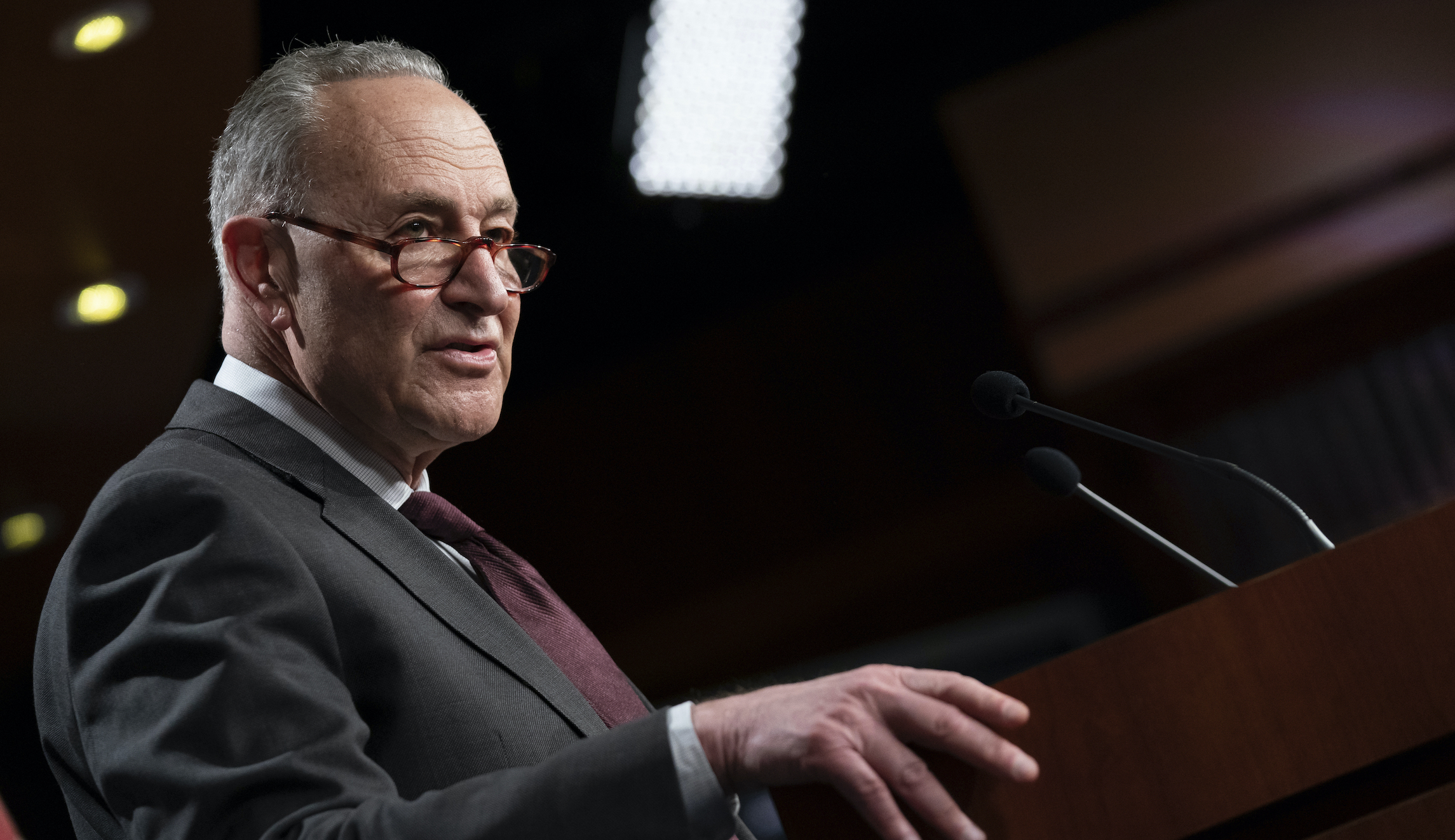 Schumer pledges swift confirmation of Biden judges