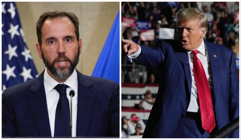 Jack Smith/ Donald Trump