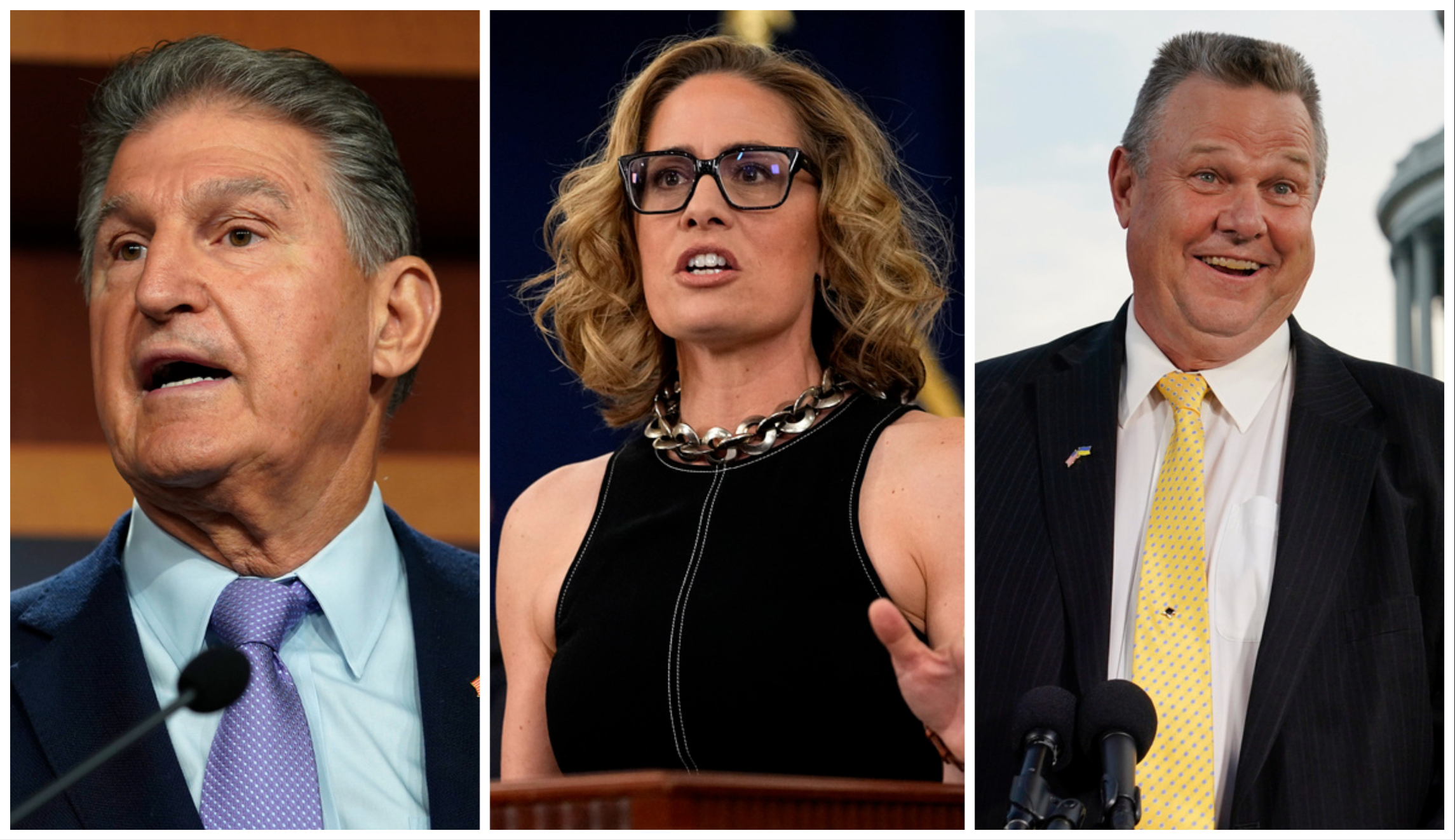 Manchin, Sinema, Tester