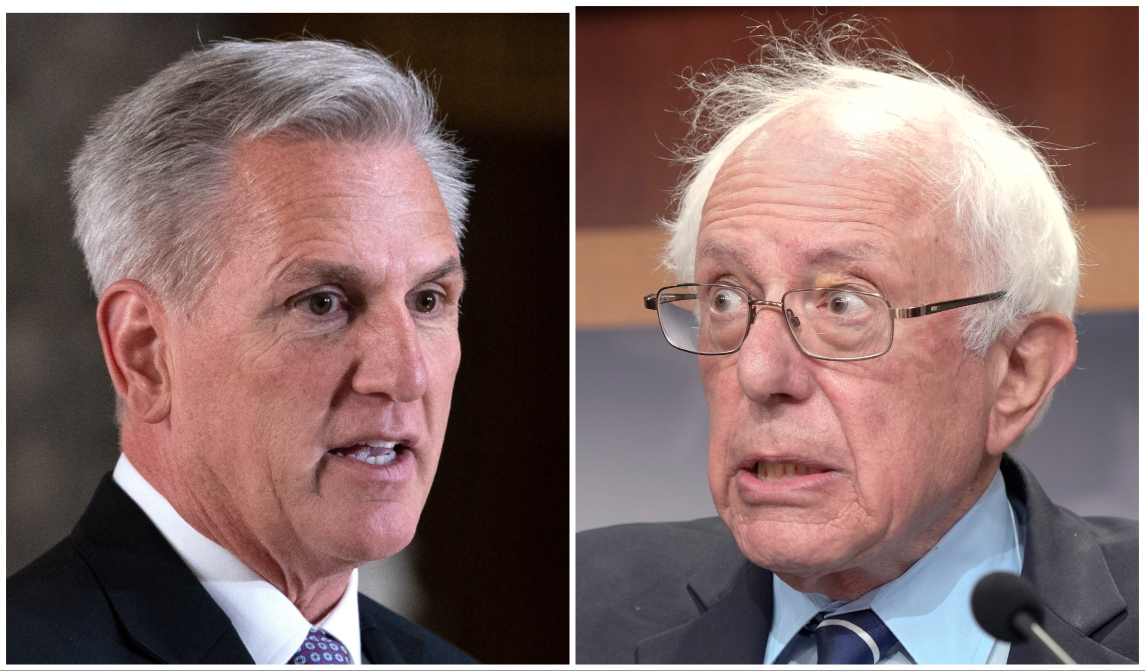 Kevin McCarthy, Bernie Sanders