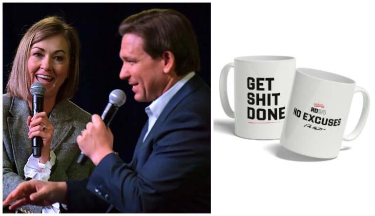 DeSantis campaign to sell mug highlighting friendship with Iowa governor amid Trump feud