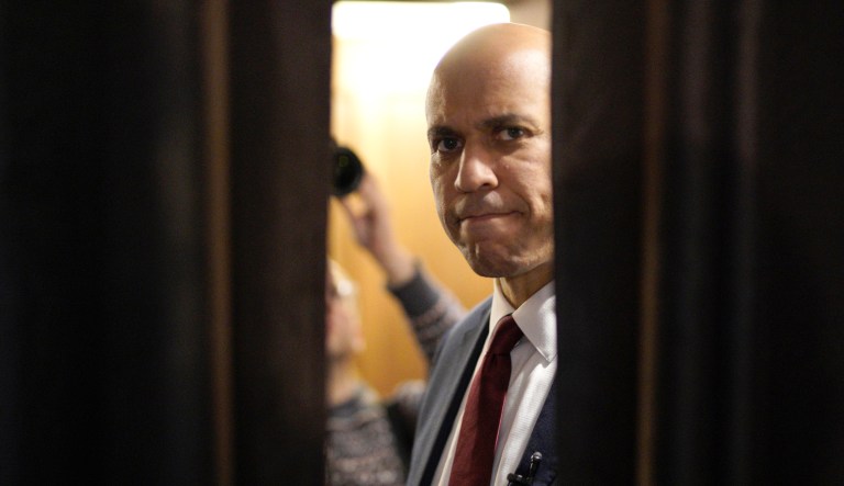 ‘Lot of synergies’: Cory Booker eyes opening for 2020 black candidate after Kamala Harris exit