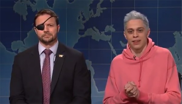 ‘I can’t get out of Pete Davidson’s head’: Crenshaw laughs off comedian walking back apology