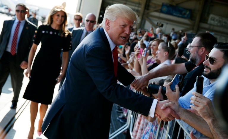 During his nine-day trip, the president visited Saudi Arabia, Israel, Belgium and Italy, and attended G7 and NATO meetings. (AP Photo/Evan Vucci)