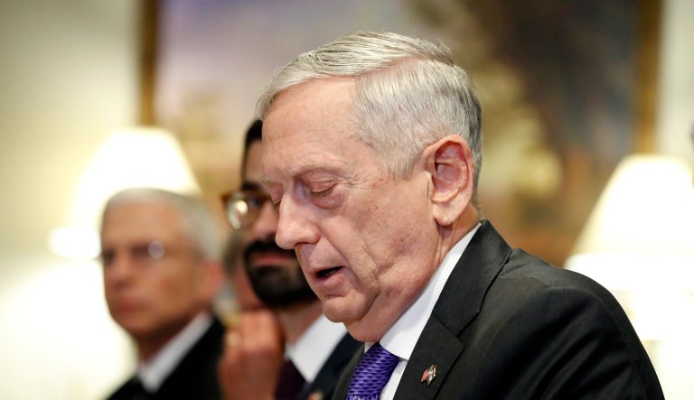 Secretary of Defense Jim Mattis said earlier this month the team was meeting with villagers as part of what was intended to be a routine patrol. (AP Photo/Alex Brandon)