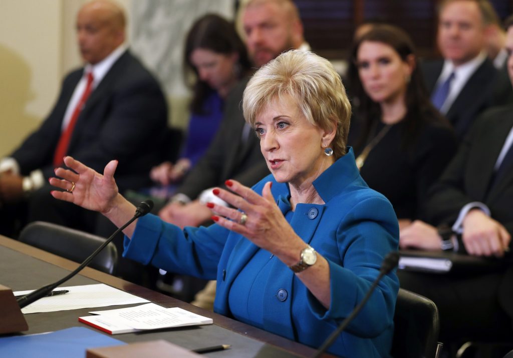 SBA nominee McMahon’s bout with bankruptcy