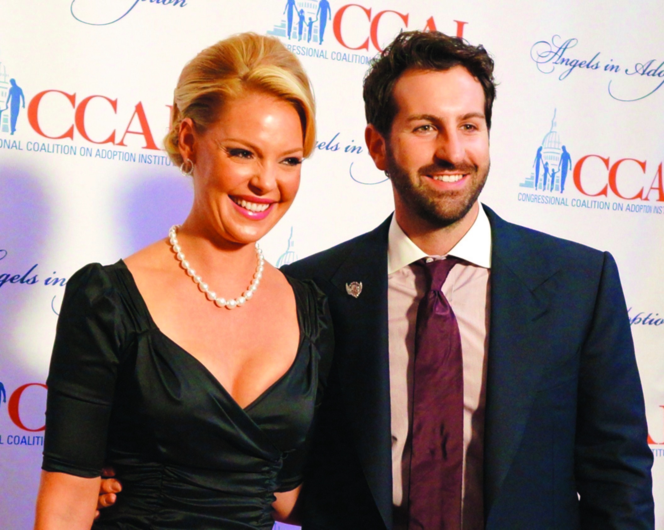 Katherine Heigl cries through Angels in Adoption Gala