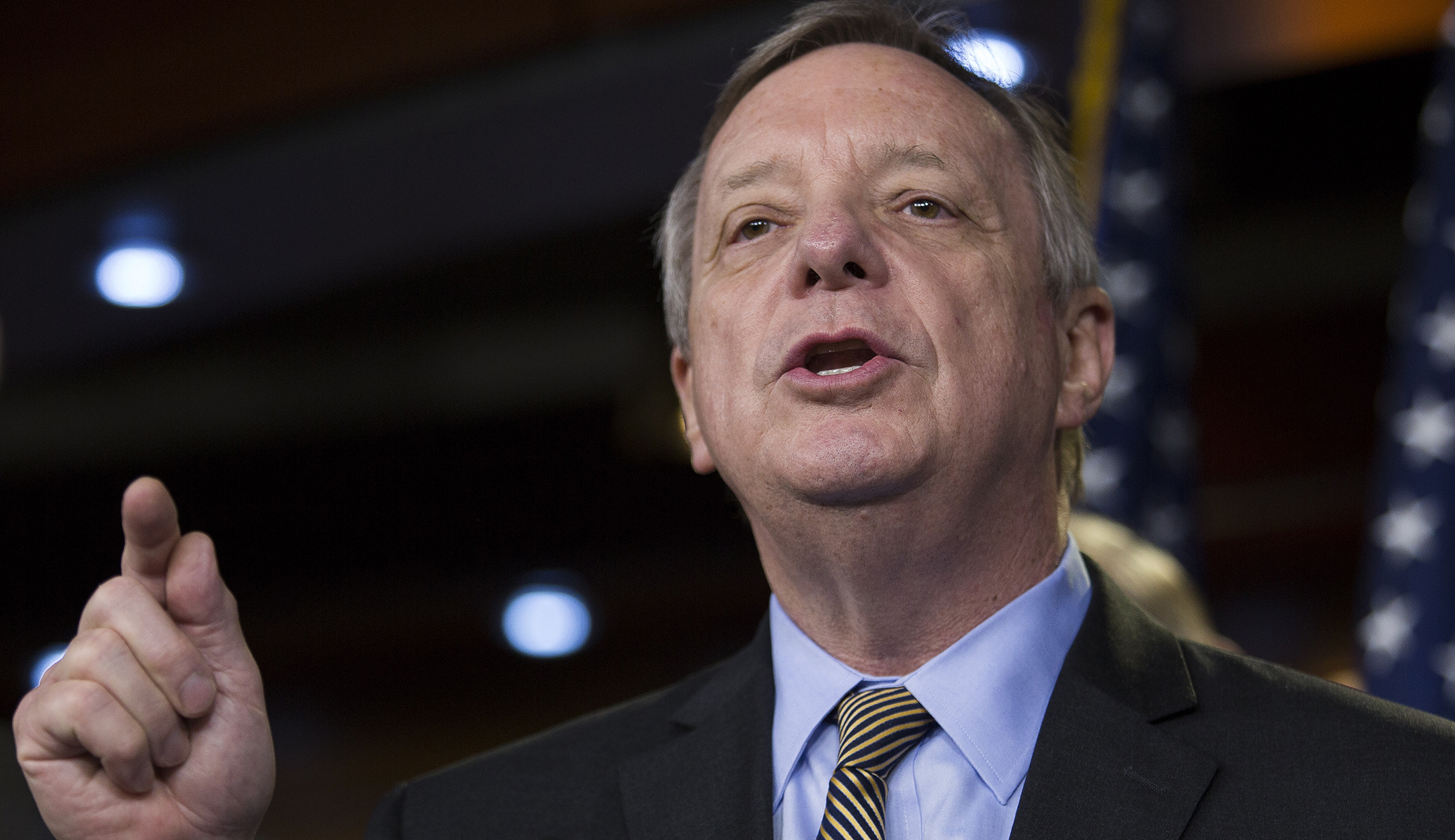 The Steve Scalise shooting apparently didn’t teach Dick Durbin his lesson about violent rhetoric