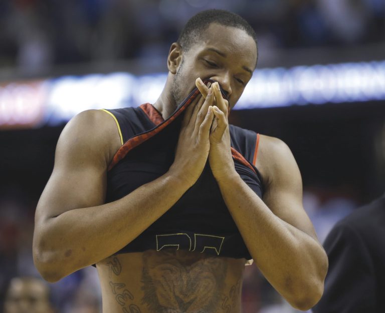 Gerry Broome/AP
Dez Wells concluded a solid ACC tournament performance with 15 points, nine rebounds and four assists as Maryland fell to North Carolina in the semifinals Saturday.
