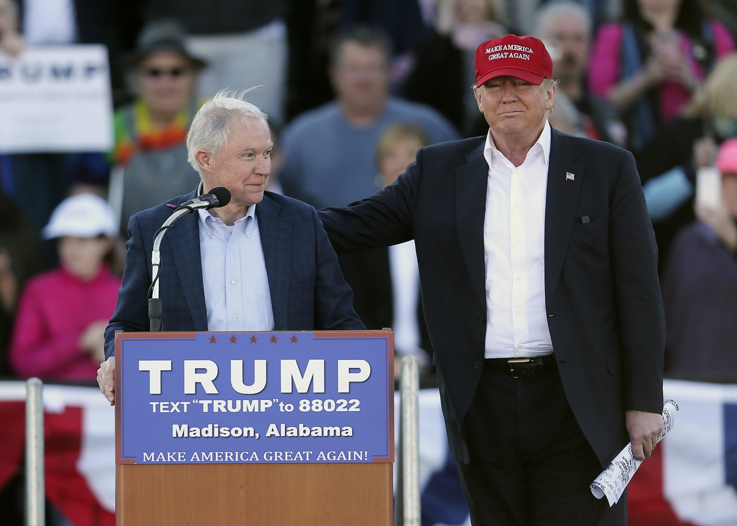 Trump’s new tone on immigration at odds with Sen Sessions